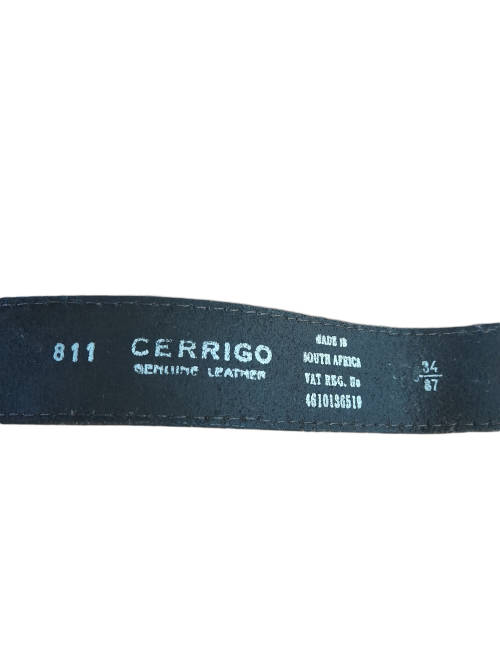 Cerrigo Belt with Playboy Buckle Size 34  