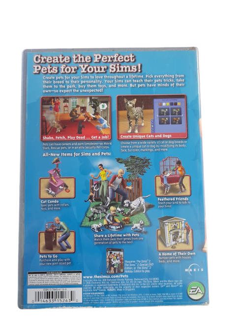 The Sims 2 Pets Expansion Pack, 2 Discs (PC)  