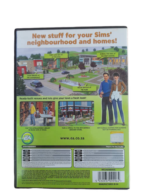 The Sims 3 Town Life Stuff Expansion Pack (PC)  