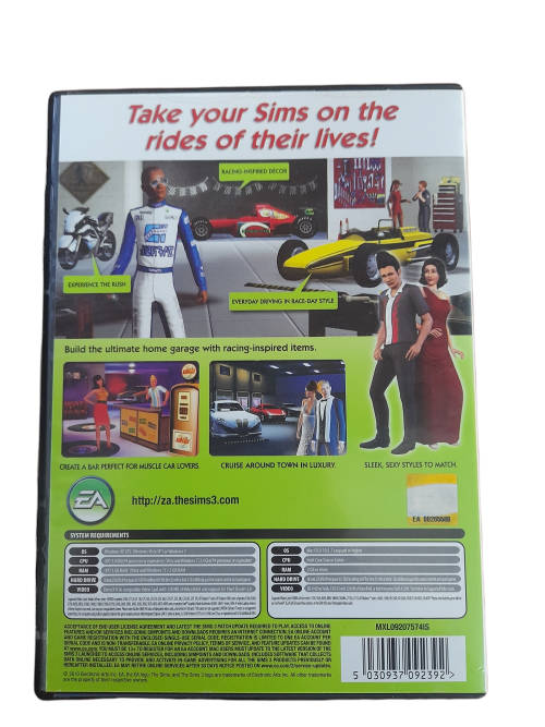 The Sims 3 Fast Lane Stuff Expansion Pack (PC)  