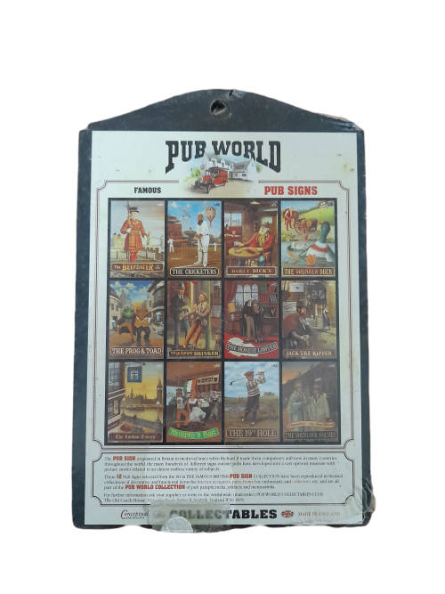 Freehouse `The Frog and Toad` The Famous British Pub Sign Collection