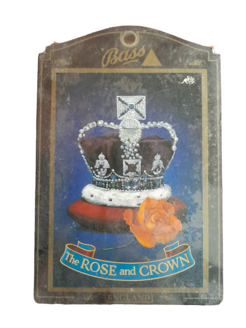 Bass `The Rose And Crown` The Famous British Pub Sign Collection
