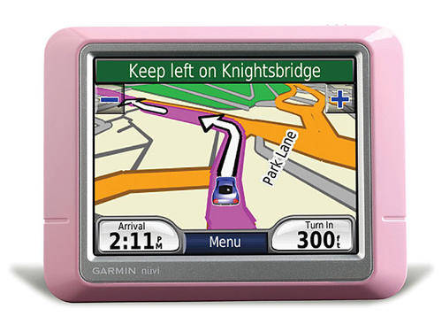 GARMIN NUVI PINK 200 GPS FOR THE LADIES FREE PINK LEATHER CASE LOADED WITH LATEST SA MAPS 2012.3