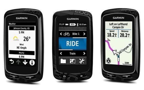 GARMIN EDGE 810 WITH BLUETOOTH BICYCLE GPS