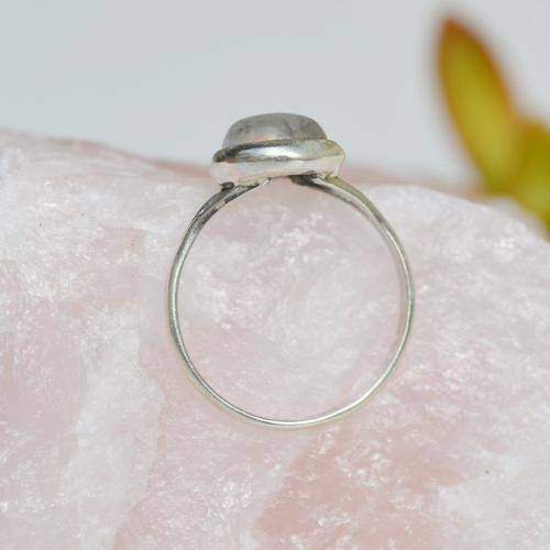 Rainbow Moonstone Ring