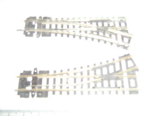 n gauge L + R turnouts