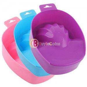 Nail Art Tips Soak Bowl Tray Treatment Remover Manicure