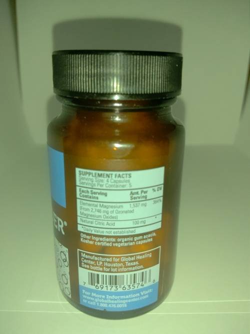 Oxy-Powder - Colon Cleanser Safe & Natural (20 Caps)