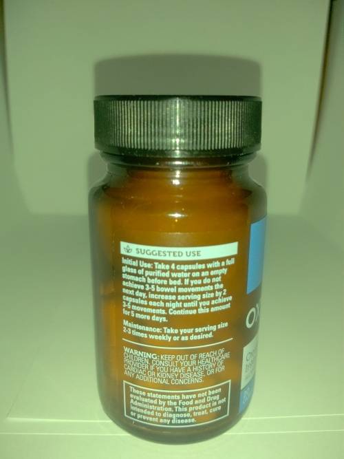 Oxy-Powder - Colon Cleanser Safe & Natural (20 Caps)