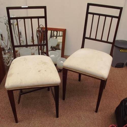 2 DINING CHAIRS