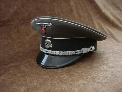 GERMAN WW II VISOR CAP small size (54 cm)