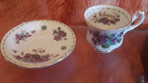 Royal Albert Miniture - February