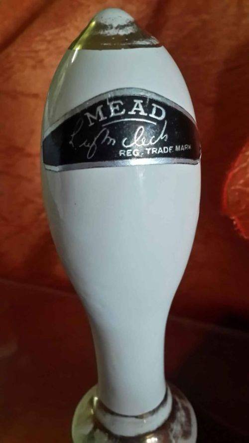 Wonderful Vintage Porcelain  Beer Tap Pull 15 cm