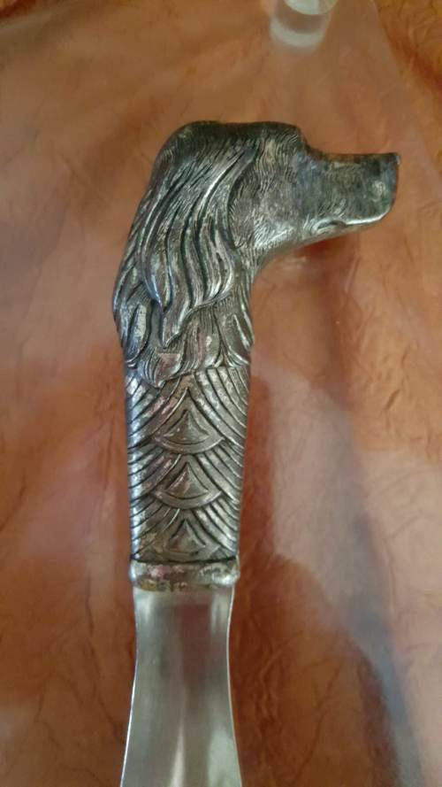 Wonderful Vintage/Antique Silver Metal Shoe Horn