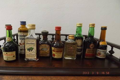 Collection of 10 Liqour Minitures.