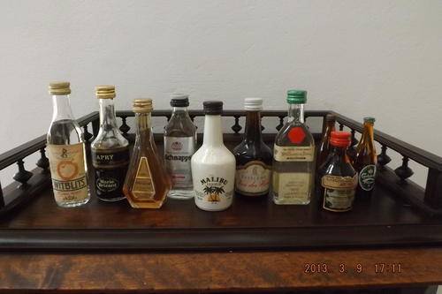 Collection of 10 Liqour Minitures.