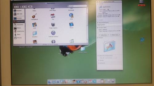 IMAC G5 21'' COMPUTER  3.0 HDD 500GB Desktop Computer 1.8 Ghz, White 2.0 GB ram