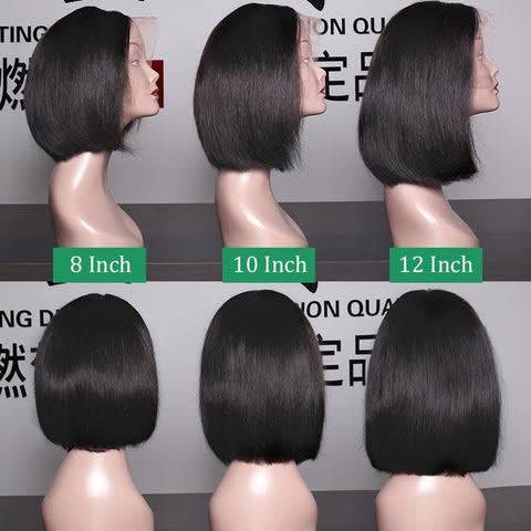 Lace Frontal 13x1 Brazilian Hair Wig tpart Bob 10inch