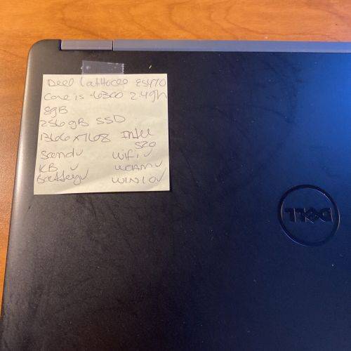 Dell Latitude - E5470 - i5 6th Gen - 8GB Ram - 256SSD - Excellent Condition