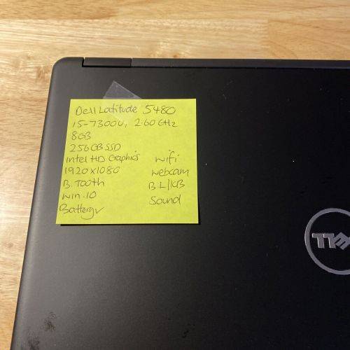 Dell Latitude - 5480 - i5 7th Gen - 8GB Ram - 256SSD - Excellent Condition