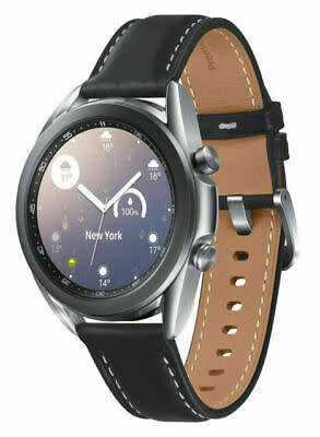 Samsung Galaxy Watch 3 - 41mm - Mystic Silver -WiFi Bluetooth GPS Smartwatch - Very Good Condition