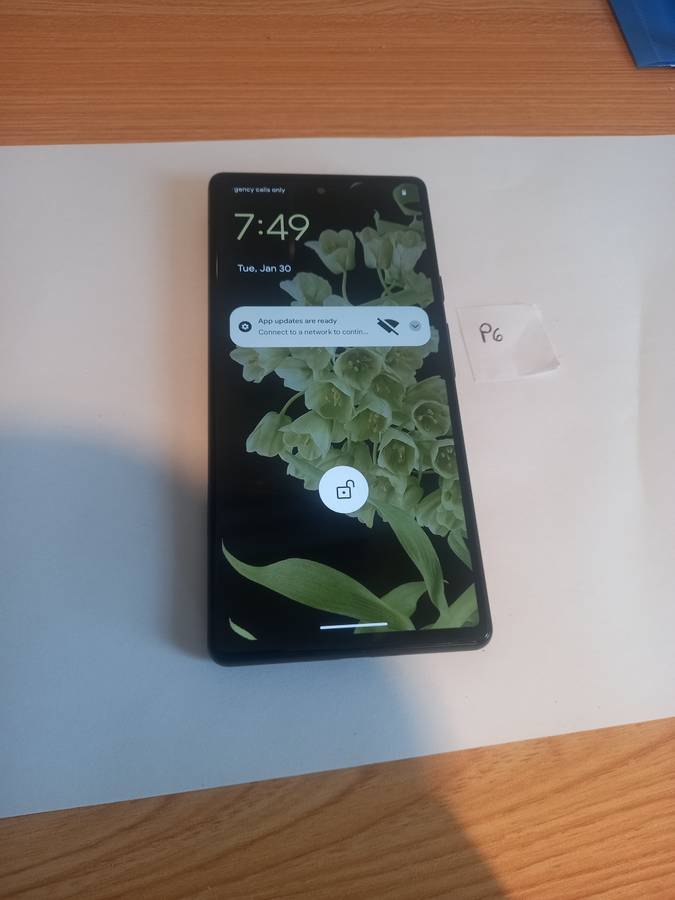 Google Pixel - 6a  - 128GB - All Networks - BLACK - MINT CONDITION