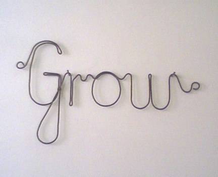 Rustic Wire Words