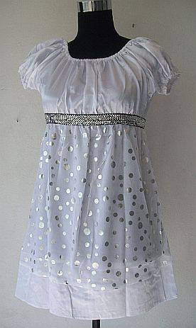 Polka Dot Top- Fits sizes 32/34