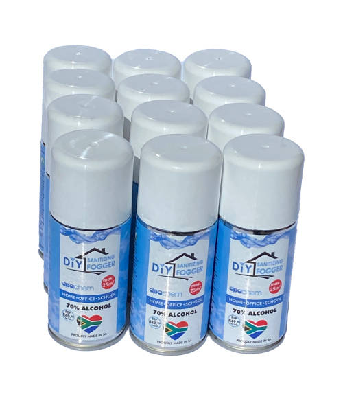 Sanitising Fogger, Value pack - 12 X 120ml Foggers