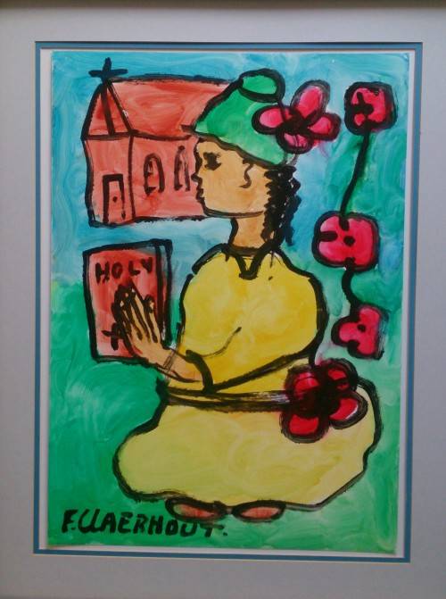 Massive Frans Claerhout Oil On Board, Signed and dated 1996 - Verified by Keith Johns Gallery!