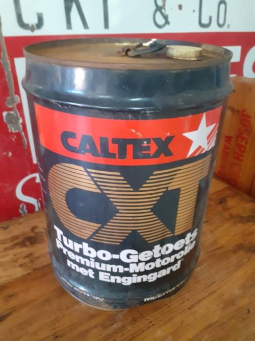 Caltex CXT Afrikaans 20l Tin