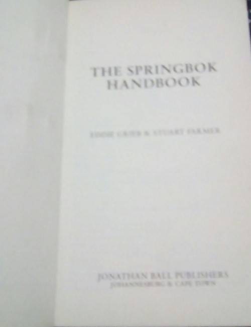 The Springbok Handbook