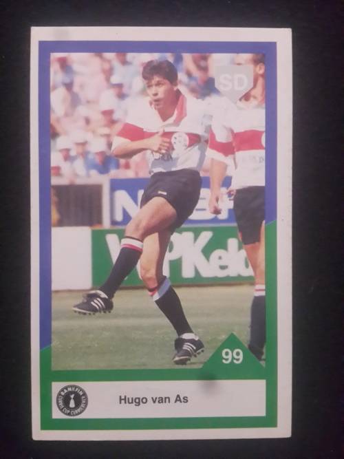 1992 Sports Deck Trading Cards # 99 Hugo van As