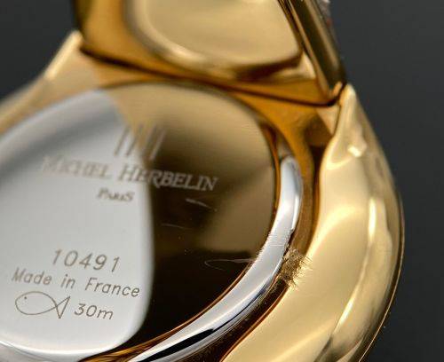 Ladies Michel Herbelin gold toned watch