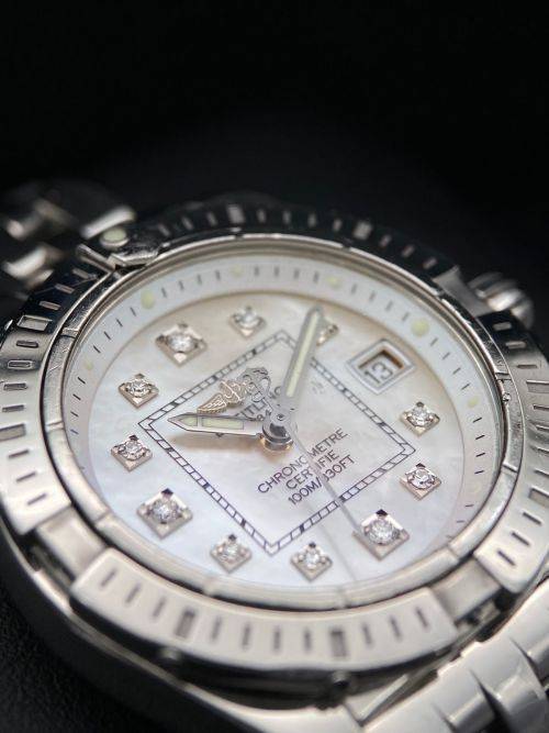 Ladies Breitling Cockpit Diamond MOP dial **Read Description**