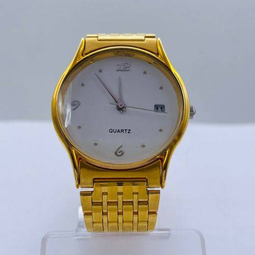 Ladies Gold Luxury Quartz Watch