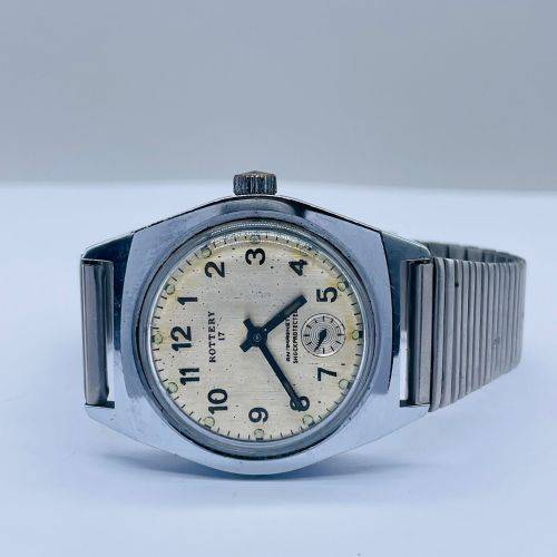ROTTERY 17 Jewels Swiss Mens Watch