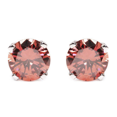 Beautiful 0.36 Carat Pink Diamond & White Gold Earrings   ** Starting R1 - no reserve ** !!!