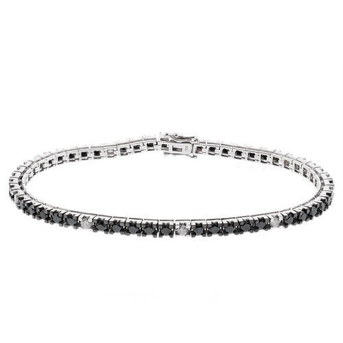 4,00 CT 100% NATURAL DIAMOND TENNIS BRACELET  !!!