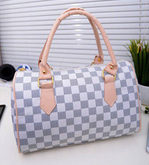 Amazing faux leather baguette print woman's handbag crossbody hobo shoulder bag