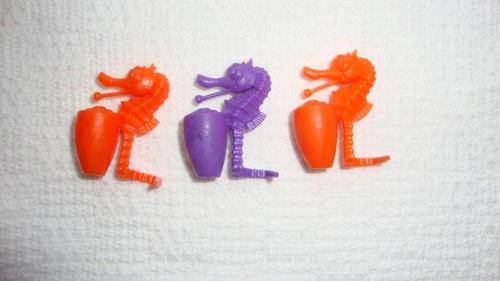 Cereal toys - tooly birds / seahorses