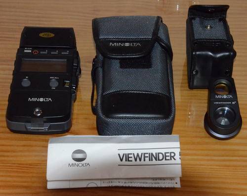 Minolta Flashmeter iv with 5deg Viewfinder