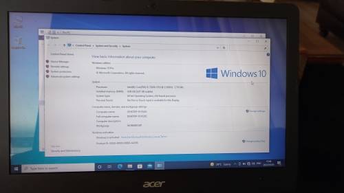 Acer i5 7th Gen Laptop