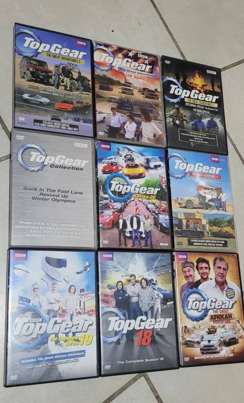 Massive Top Gear Collection DVD Set