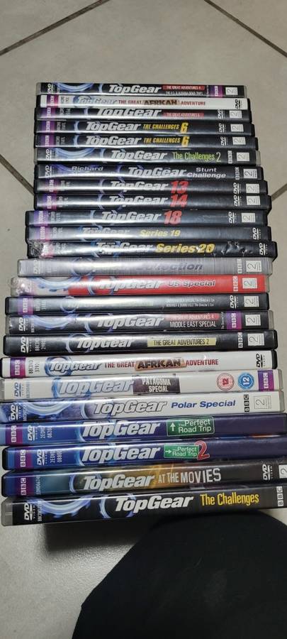 Massive Top Gear Collection DVD Set