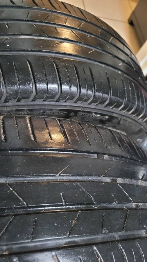 2x 205/55R16 CEAT Tyres 60-70% tread