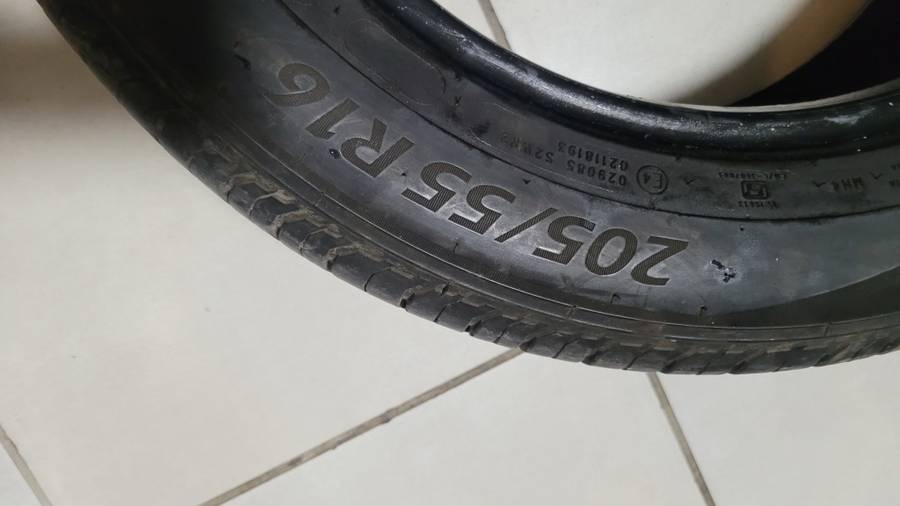 2x 205/55R16 CEAT Tyres 60-70% tread