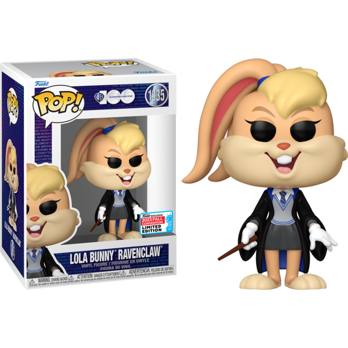 FUNKO POP! Looney Tunes X Harry Potter - Lola Bunny Ravenclaw 2023 Fall Convention Excl