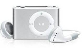 4GB Metal Mini Clip Mp3 Player (Silver)