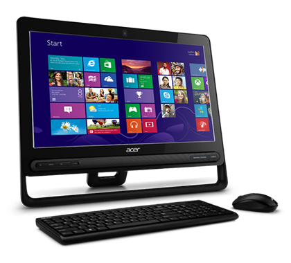 ACER Aspire ZC 610 - ALL IN ONE, 19.5" .  4GB RAM, 1TB HDD, HD Grapics, Win 8.1